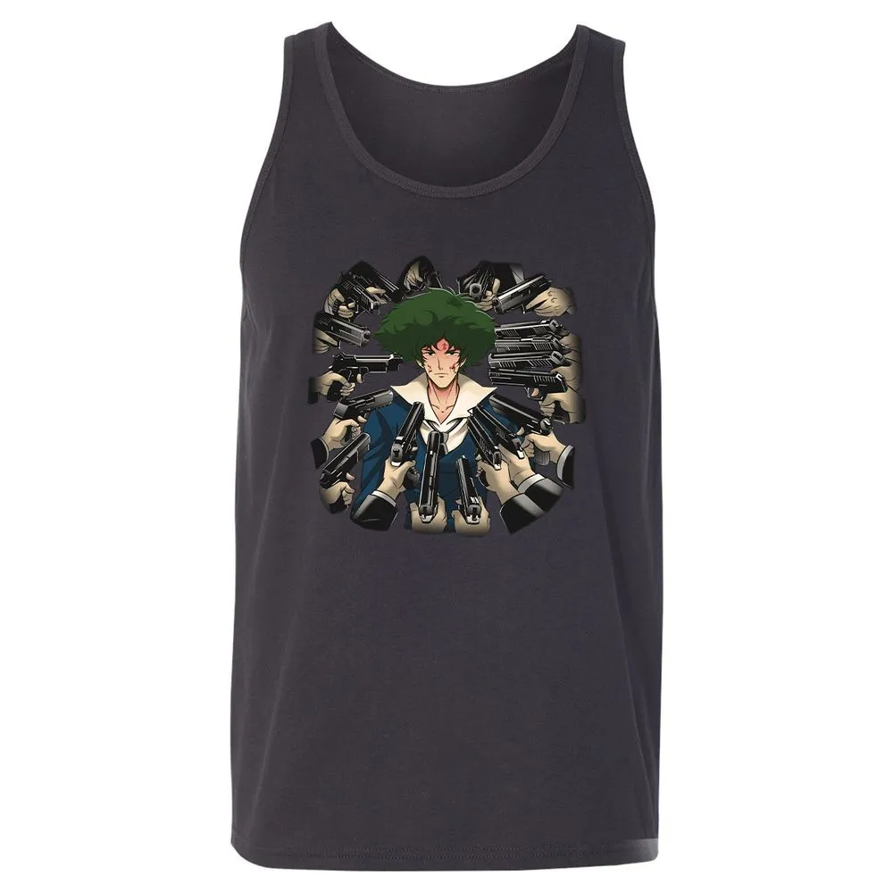 Unisex Jersey Tank - 52NTJXH7 - Dark Grey - 7