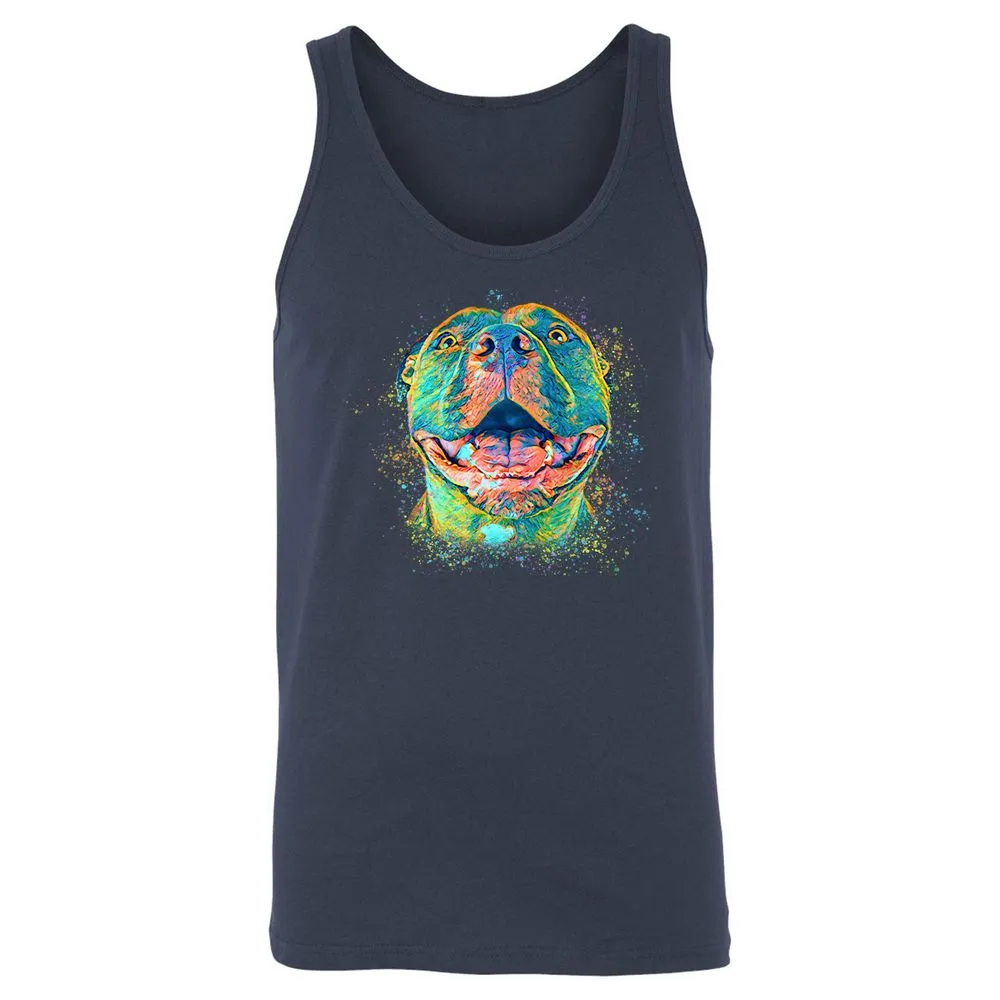 Unisex Jersey Tank - BG5JZFHK - Navy - 2