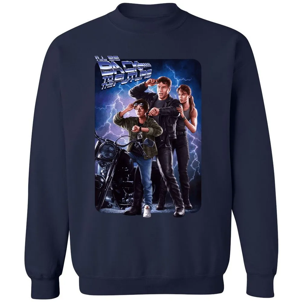Classic Unisex Sweatshirt - SYL43WUB - Navy - 2