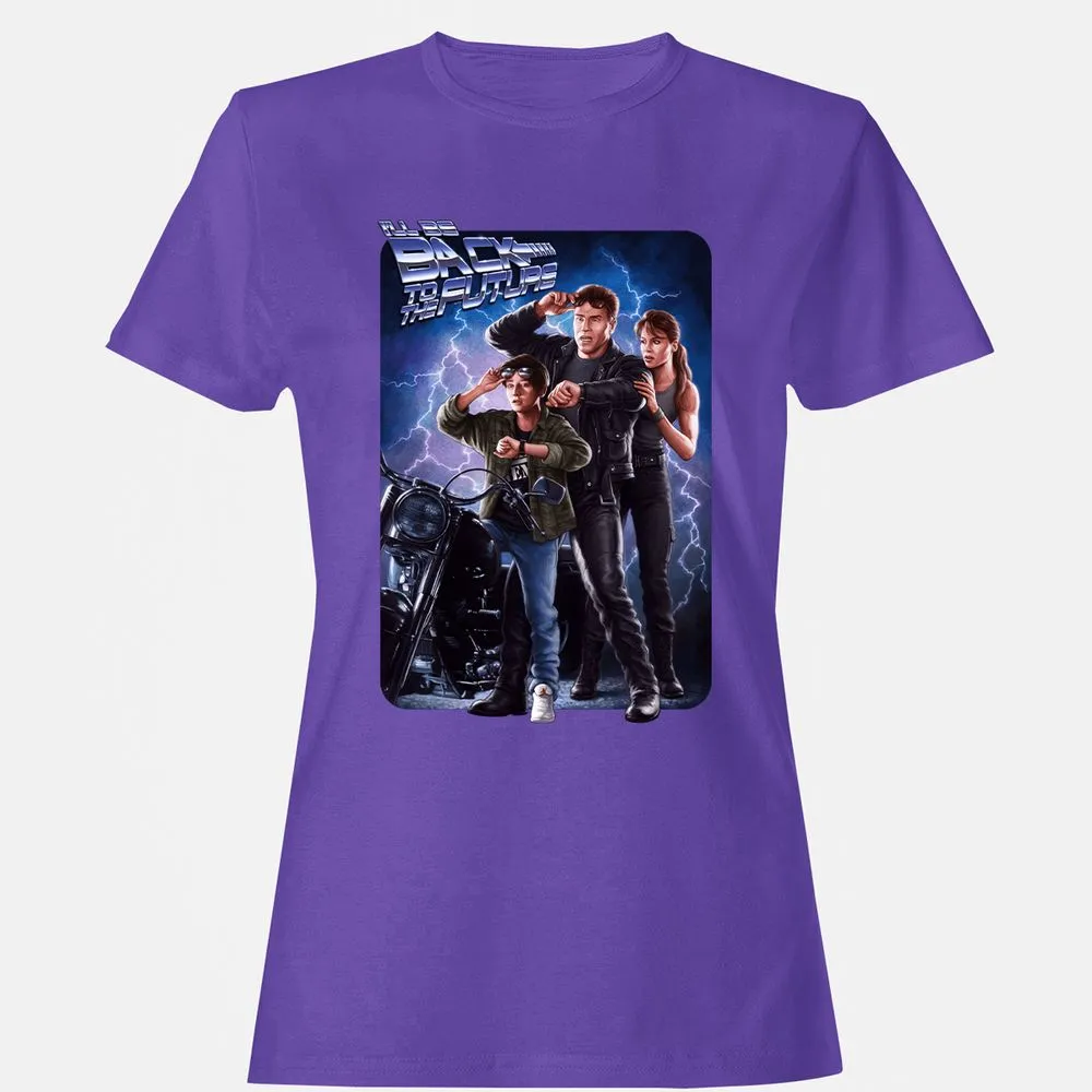 Women's T-Shirt - QB1G4DRN - Purple - 12