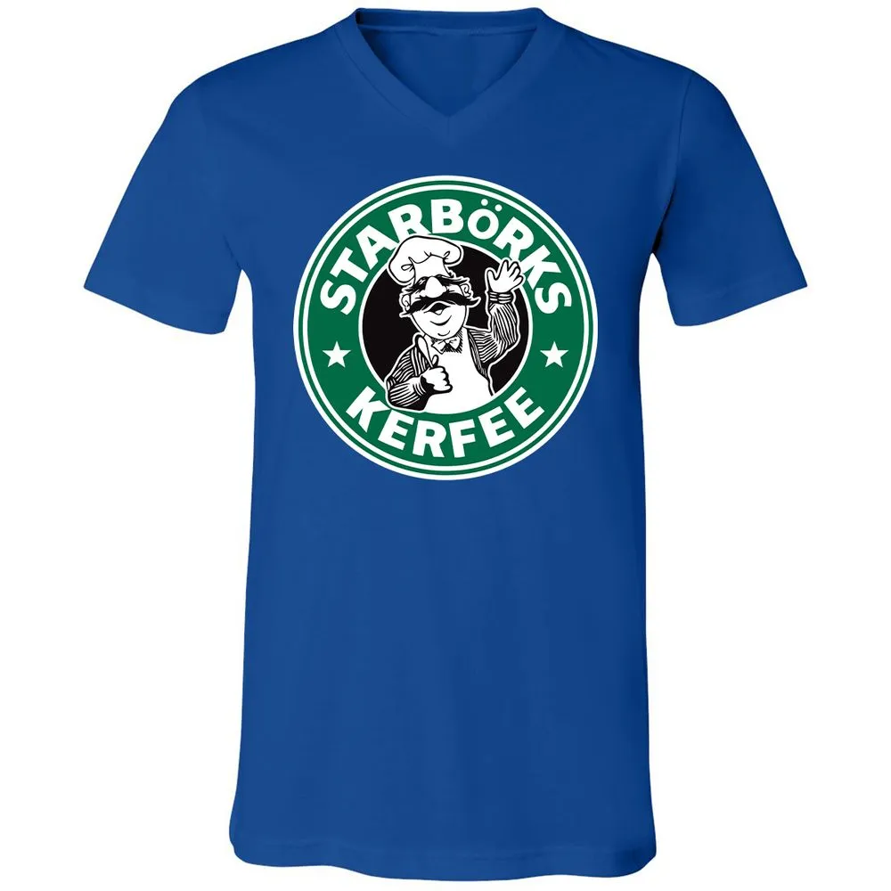 Unisex V-Neck T-Shirt - T8C2C89L - True Royal - 4