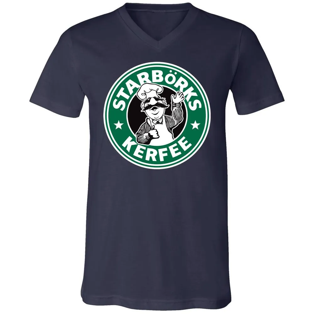 Unisex V-Neck T-Shirt - T8C2C89L - Navy - 2