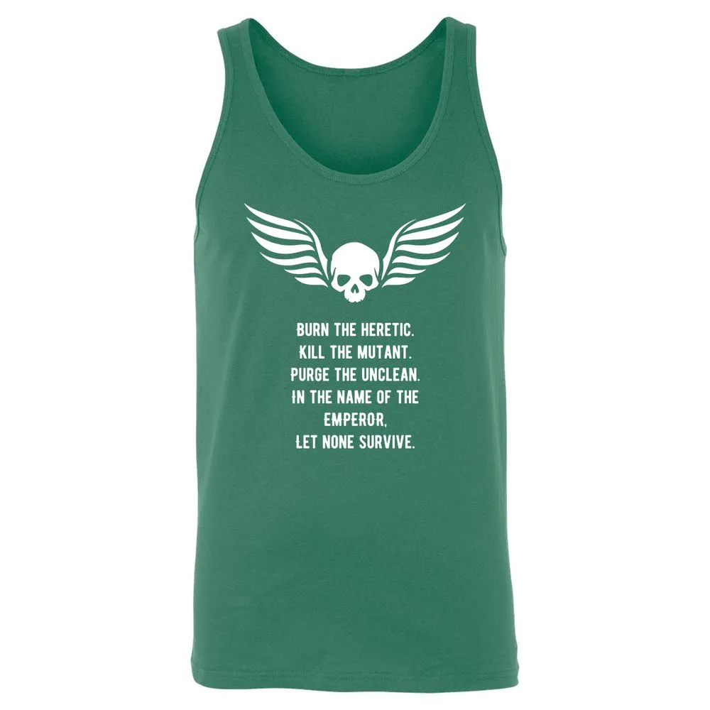Unisex Jersey Tank - F9ZH43ZS - Kelly - 9
