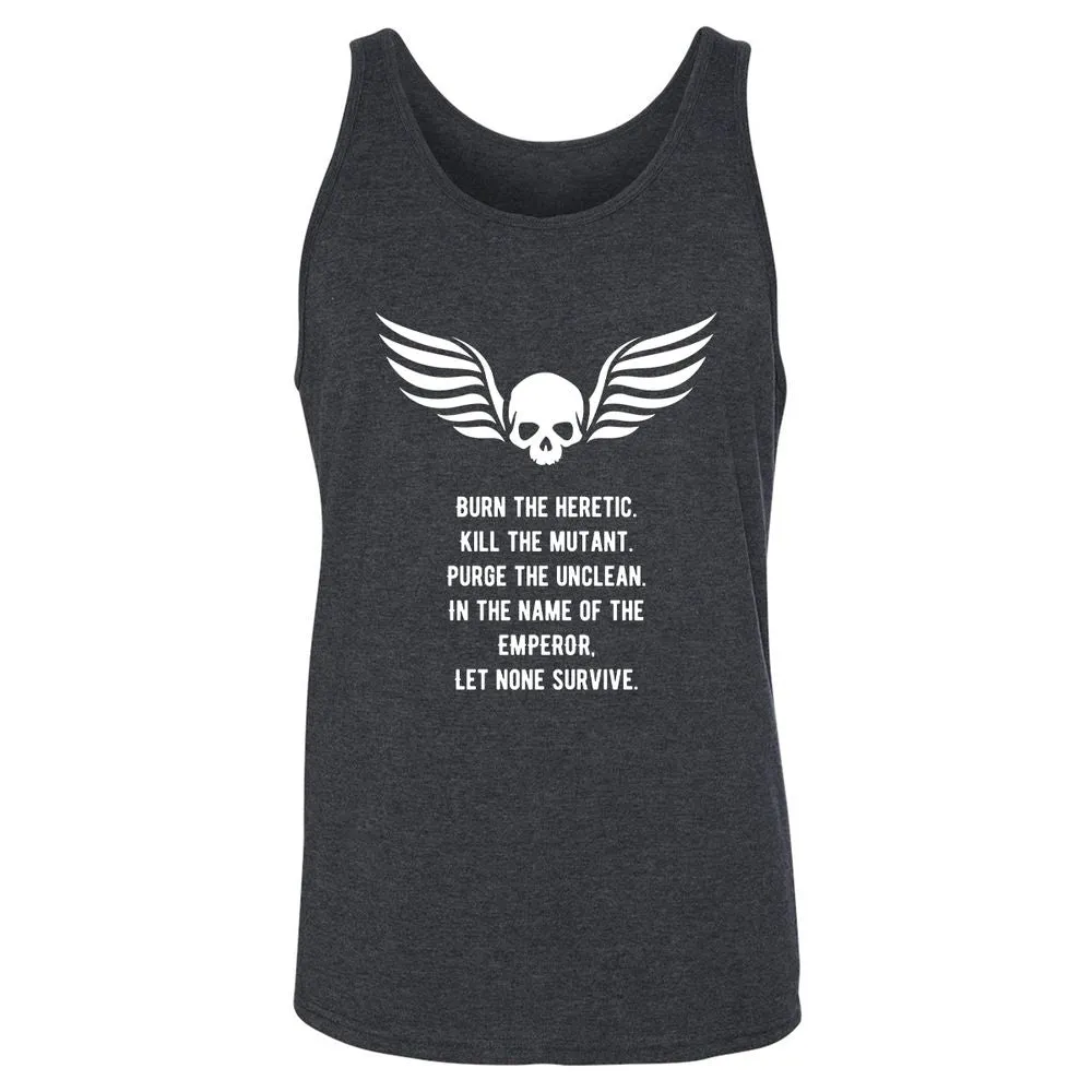 Unisex Jersey Tank - F9ZH43ZS - Dark Grey Heather - 6