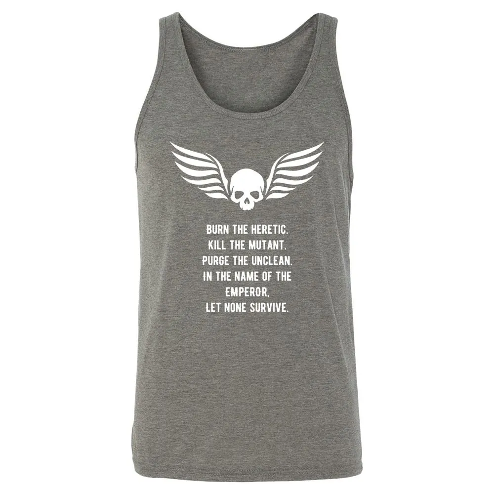 Unisex Jersey Tank - F9ZH43ZS - Grey Triblend - 8