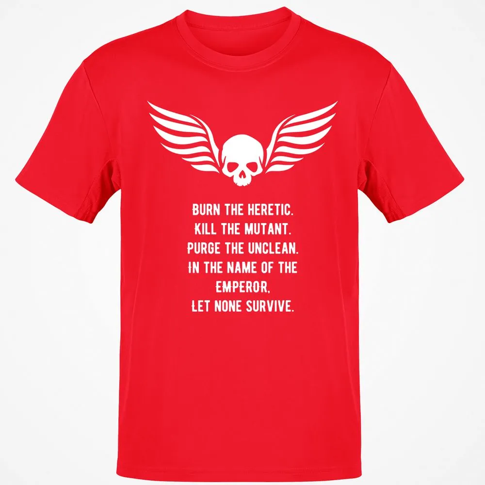 Classic Unisex T-Shirt - 99YMYTGQ - Red - 10