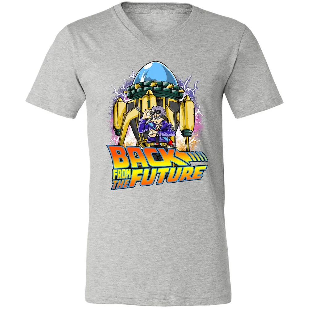 Unisex V-Neck T-Shirt - H3YCMJYU - Athletic Heather - 7