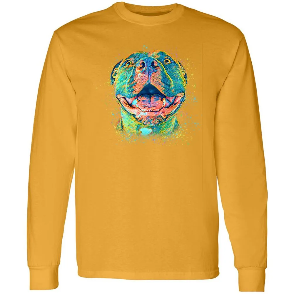 Long Sleeve T-Shirt - 6X2UKE8J - Gold - 9