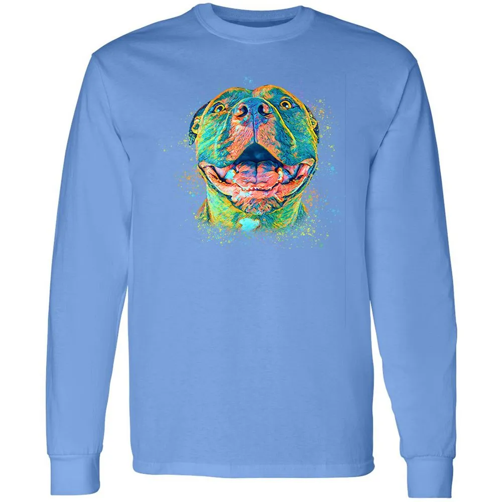 Long Sleeve T-Shirt - 6X2UKE8J - Carolina Blue - 12