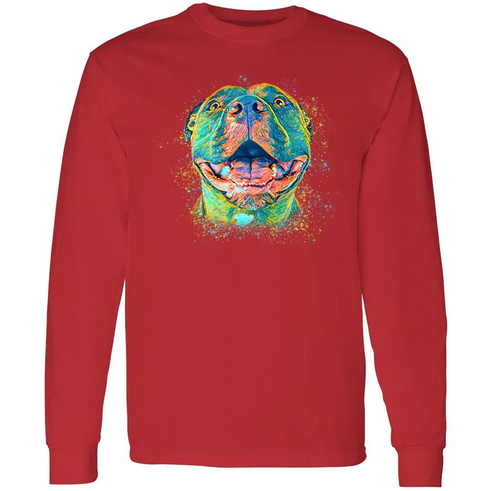Long Sleeve T-Shirt - 6X2UKE8J - Red - 14