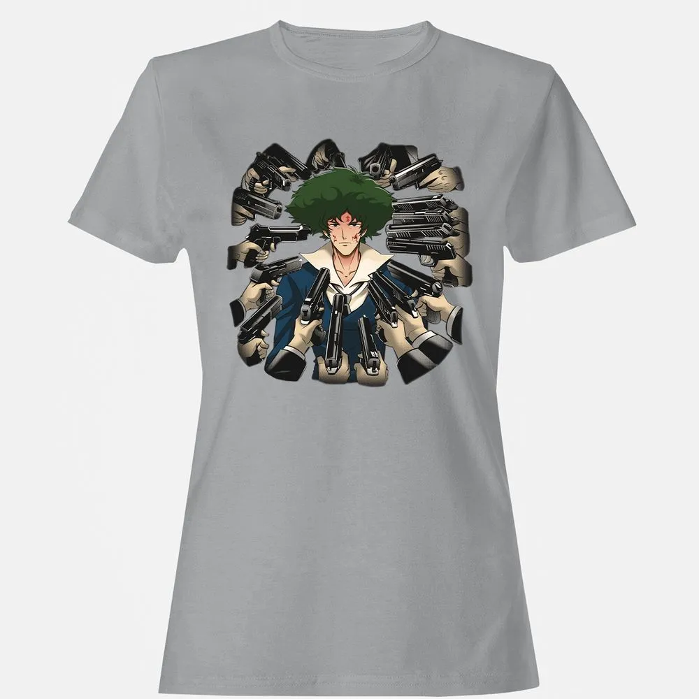 Women's T-Shirt - GQKZUUNY - Sport Grey - 15