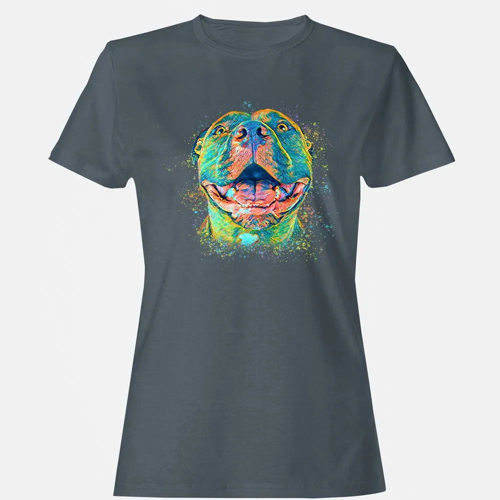 Women's T-Shirt - U8J61T6X - Charcoal - 3