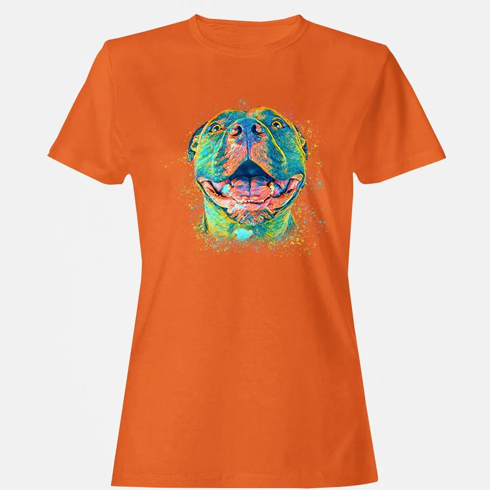 Women's T-Shirt - U8J61T6X - Orange - 11
