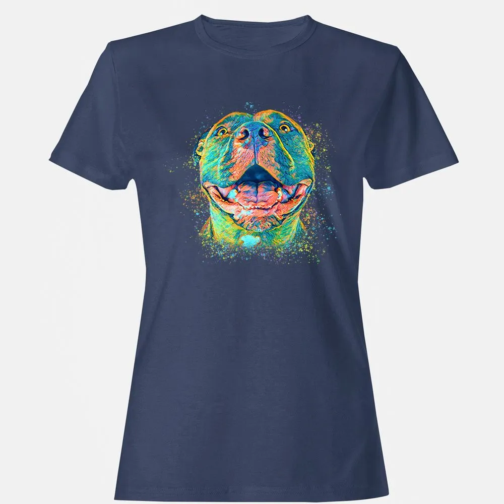 Women's T-Shirt - U8J61T6X - Navy - 10
