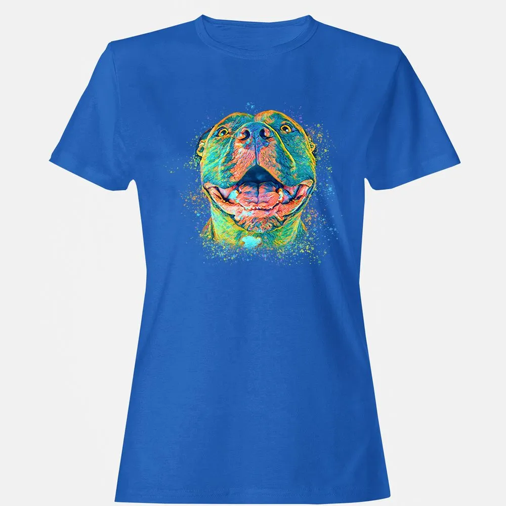Women's T-Shirt - U8J61T6X - Royal - 14