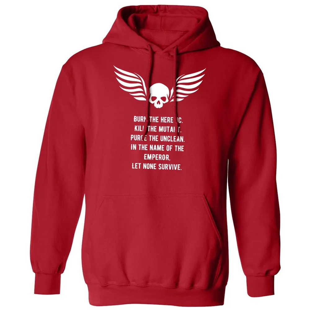 Classic Unisex Hoodie - ERHWMVSJ - Red - 5