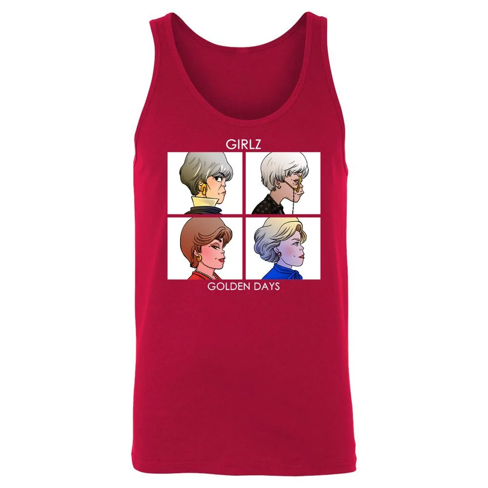 Unisex Jersey Tank - YU3RYV8M - Red - 11