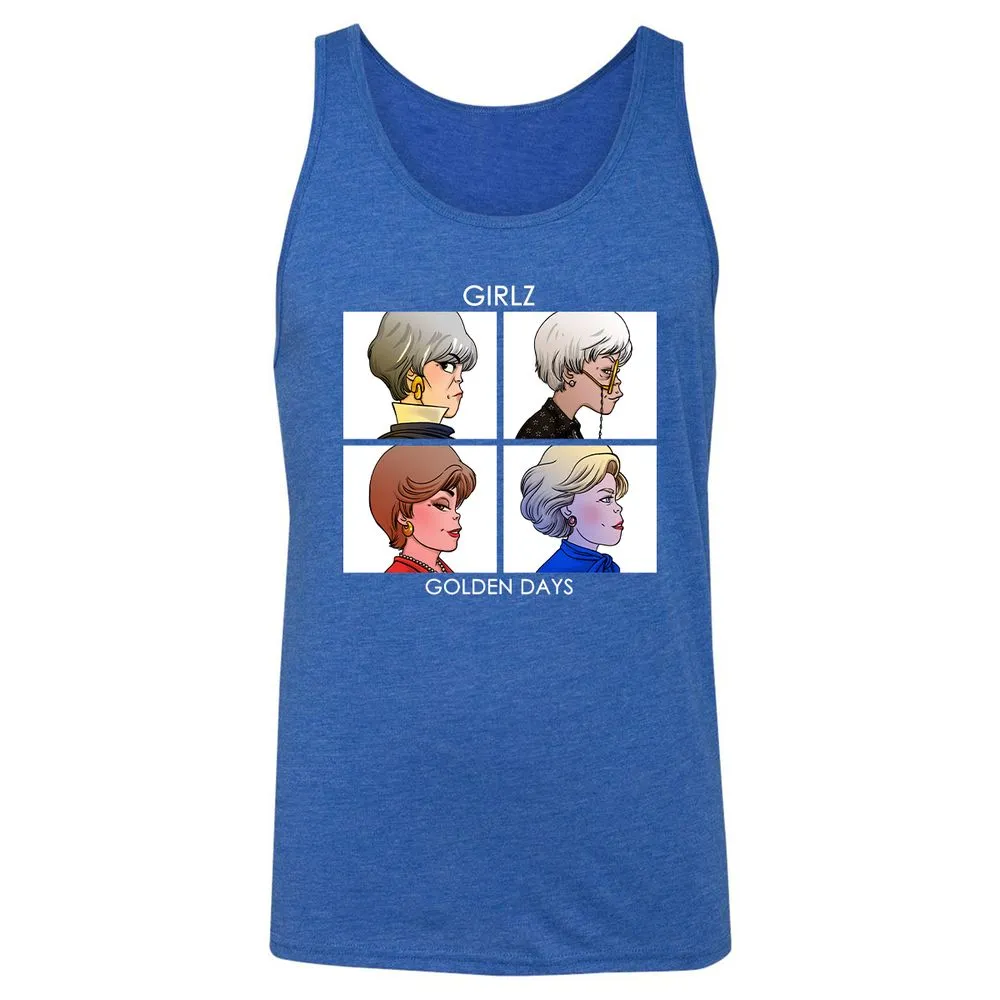 Unisex Jersey Tank - YU3RYV8M - True Royal Triblend - 12
