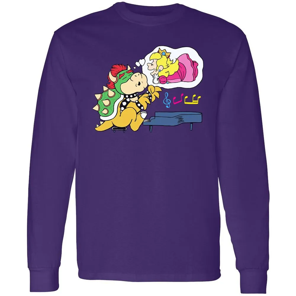 Long Sleeve T-Shirt - 69NUM8MK - Purple - 13