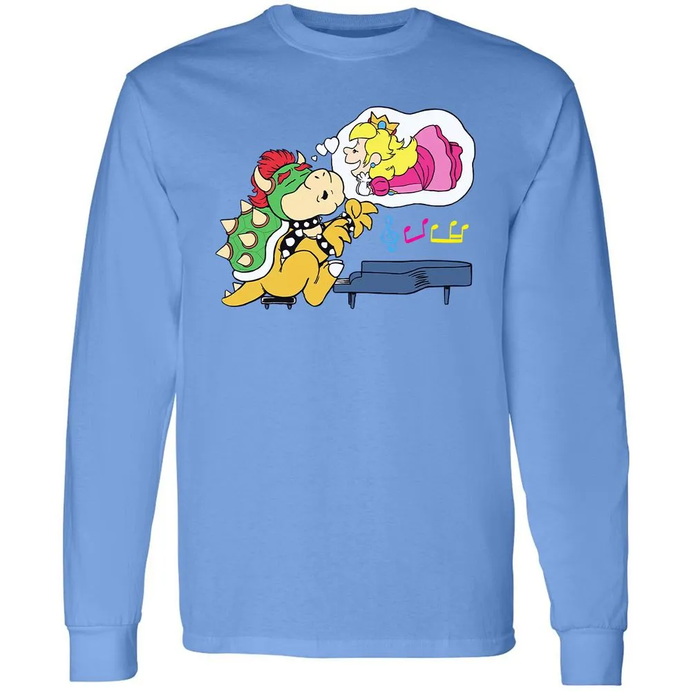 Long Sleeve T-Shirt - 69NUM8MK - Carolina Blue - 12