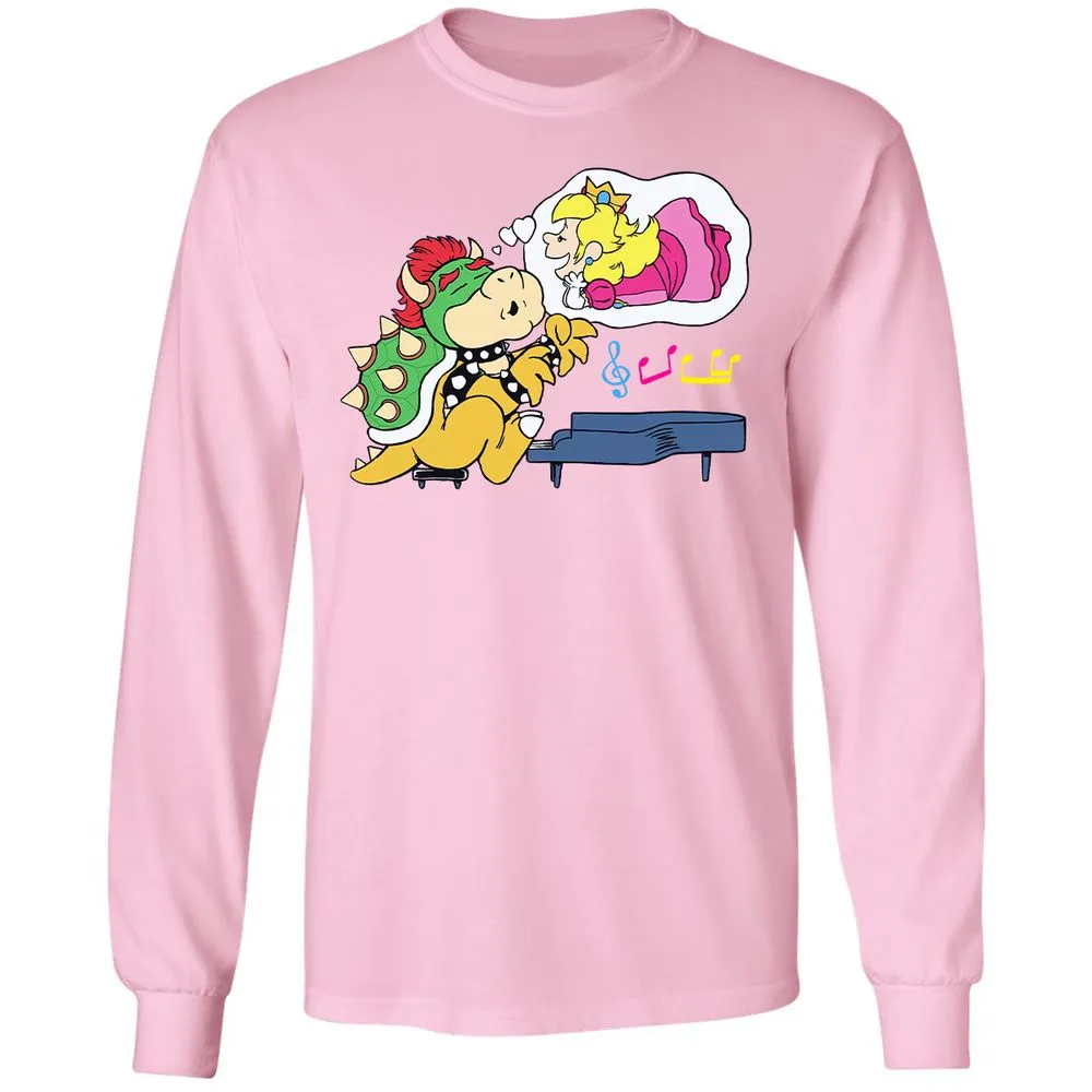 Long Sleeve T-Shirt - 69NUM8MK - Light Pink - 3