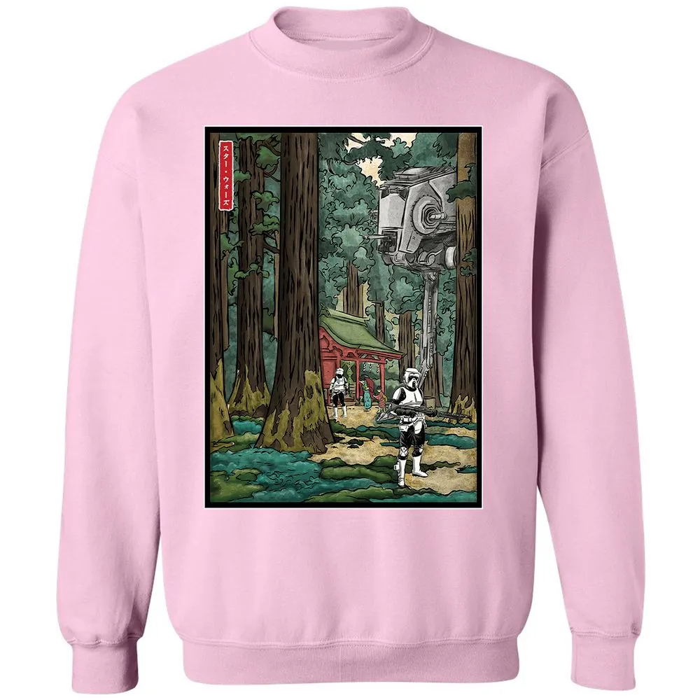 Classic Unisex Sweatshirt - KGLMBAPU - Light Pink - 3