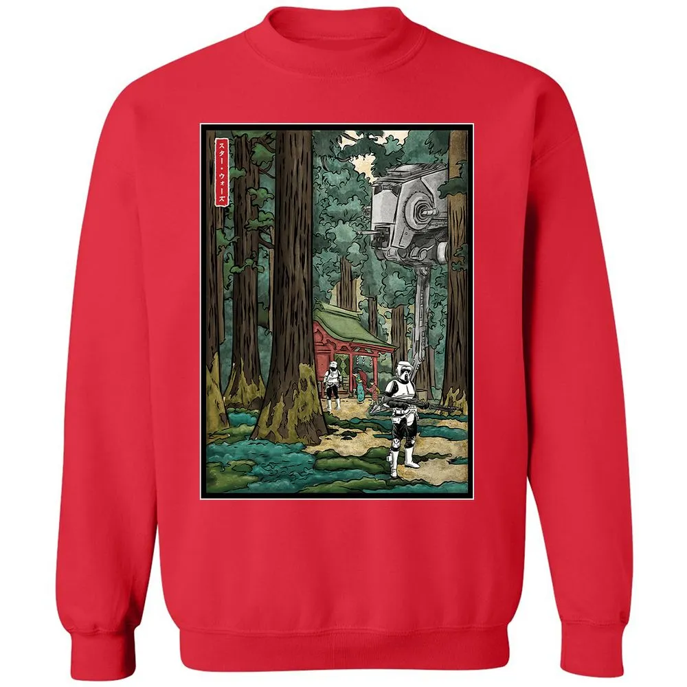 Classic Unisex Sweatshirt - KGLMBAPU - Red - 5
