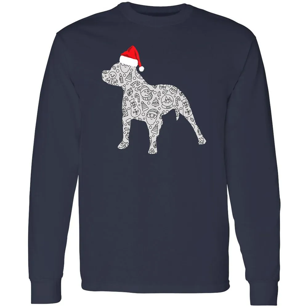 Long Sleeve T-Shirt - 6RPUFJJG - Navy - 2