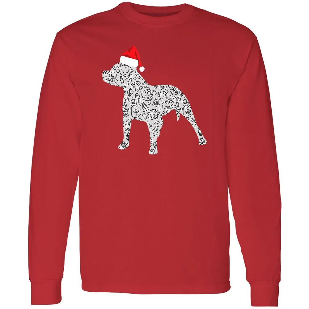 Long Sleeve T-Shirt - 6RPUFJJG - Red - 14