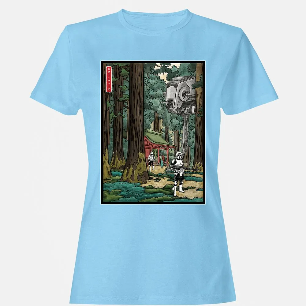Women's T-Shirt - A1UR8RSX - Light Blue - 8