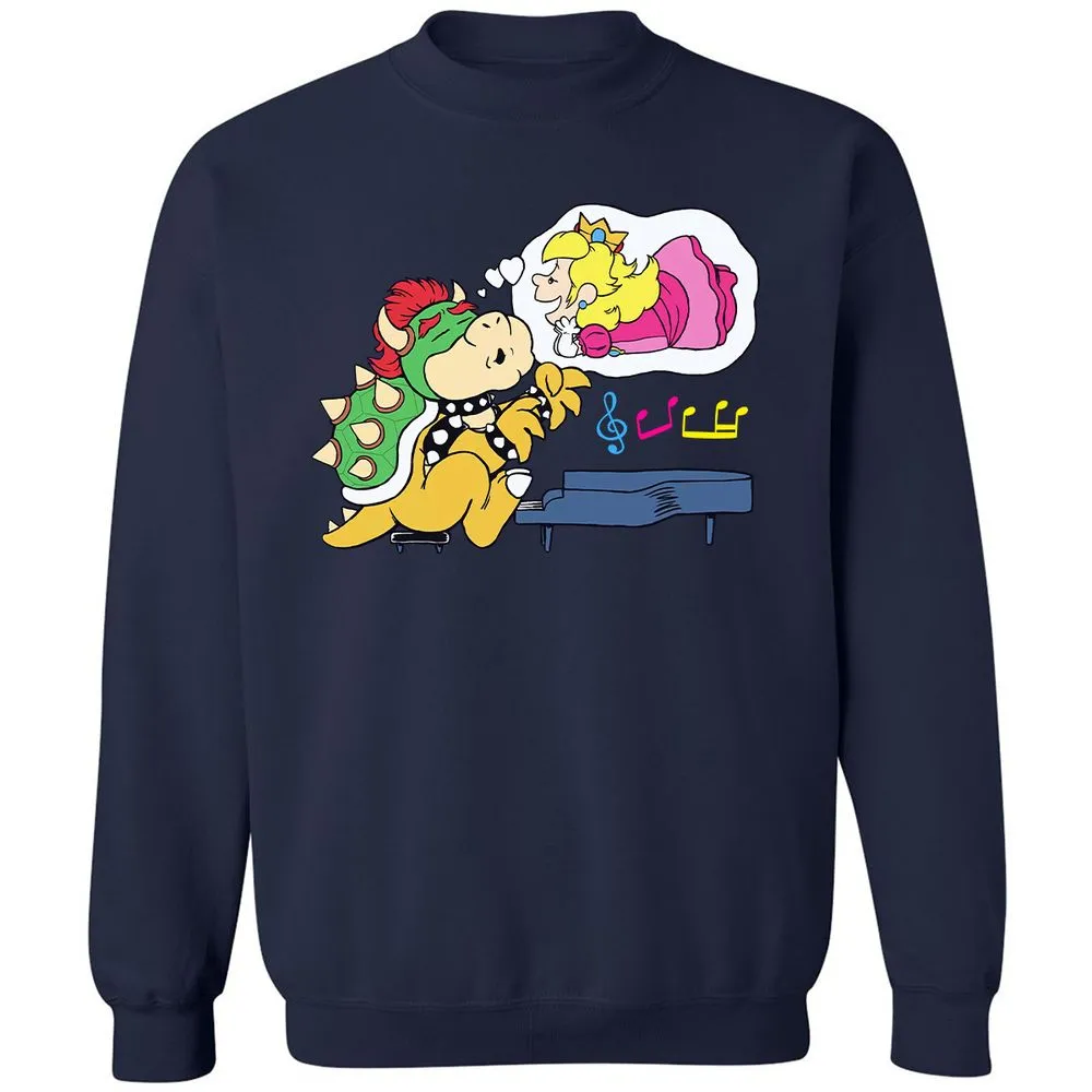 Classic Unisex Sweatshirt - UJXE1627 - Navy - 2