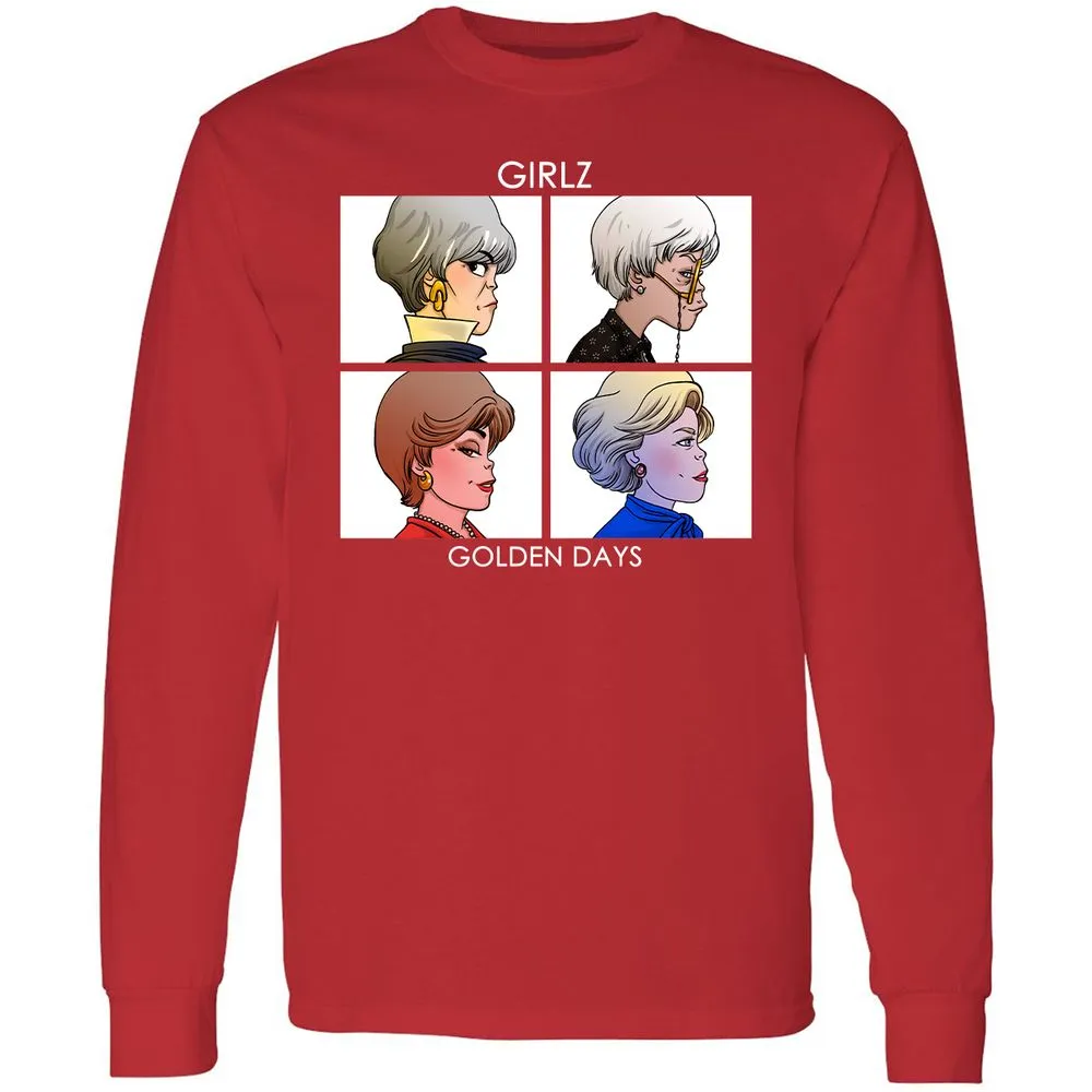 Long Sleeve T-Shirt - HM84EMXG - Red - 14