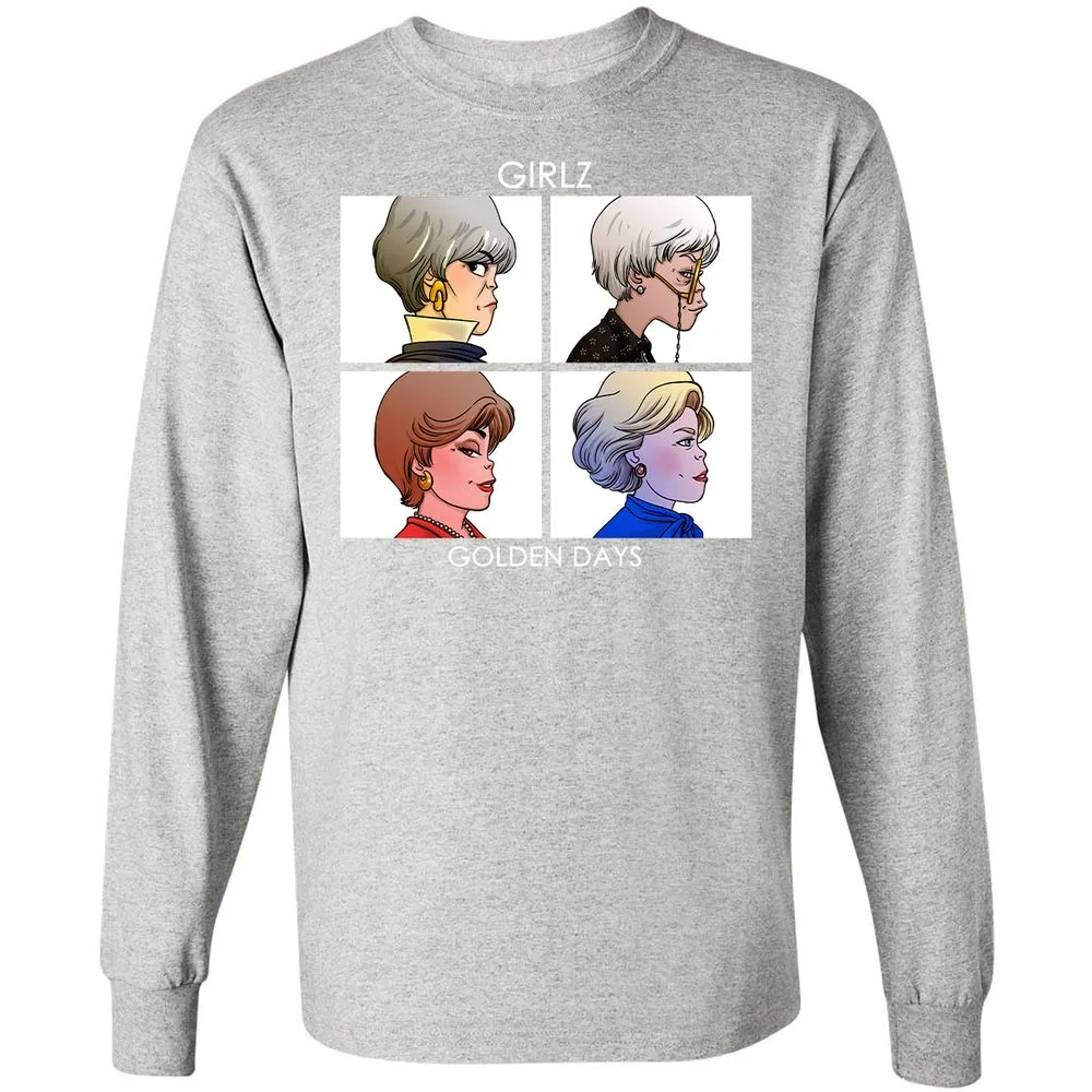 Long Sleeve T-Shirt - HM84EMXG - Ash - 7