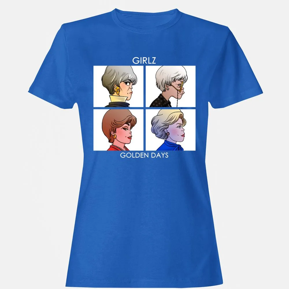 Women's T-Shirt - HWM4QQZY - Royal - 14