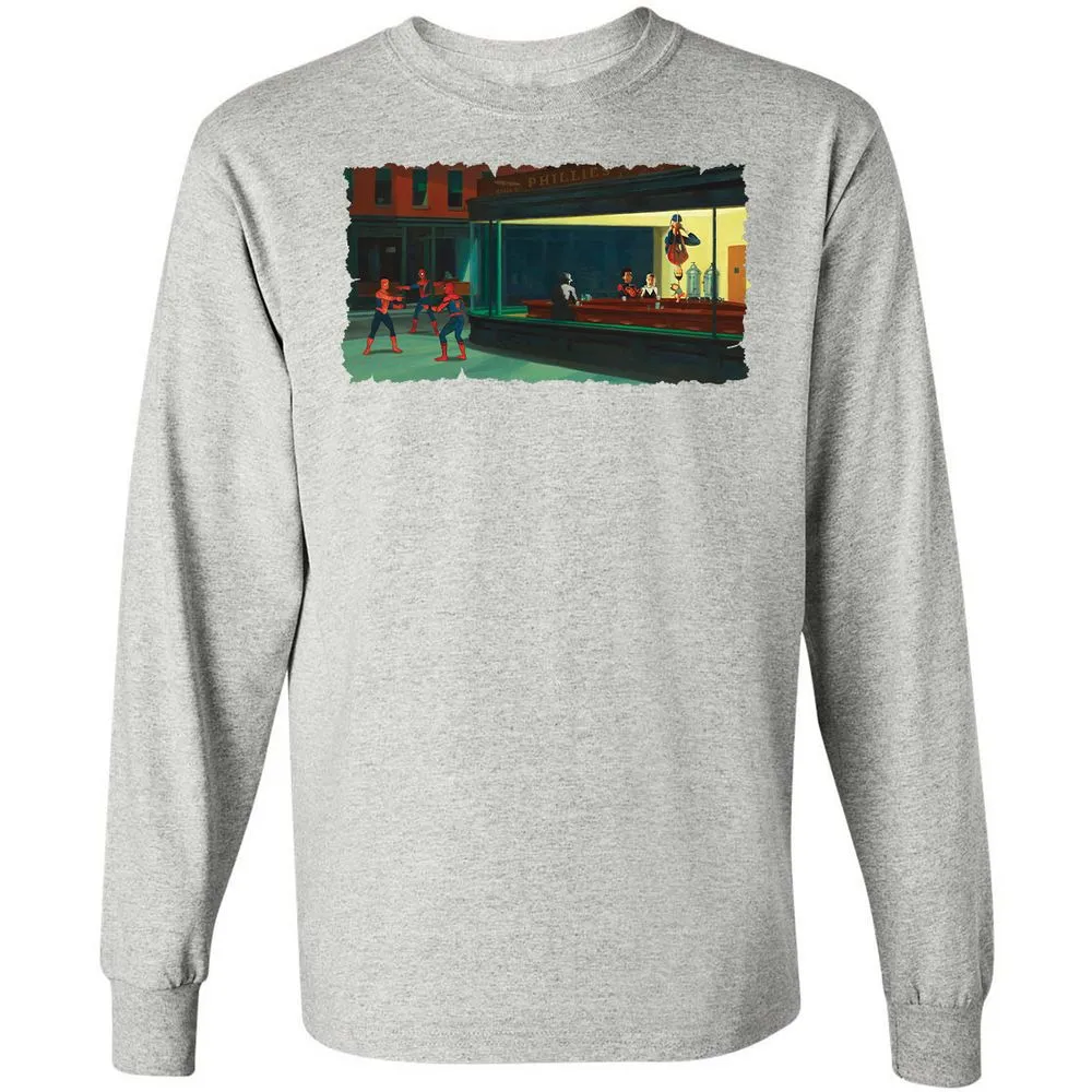 Long Sleeve T-Shirt - K7EKEPWV - Ash - 7