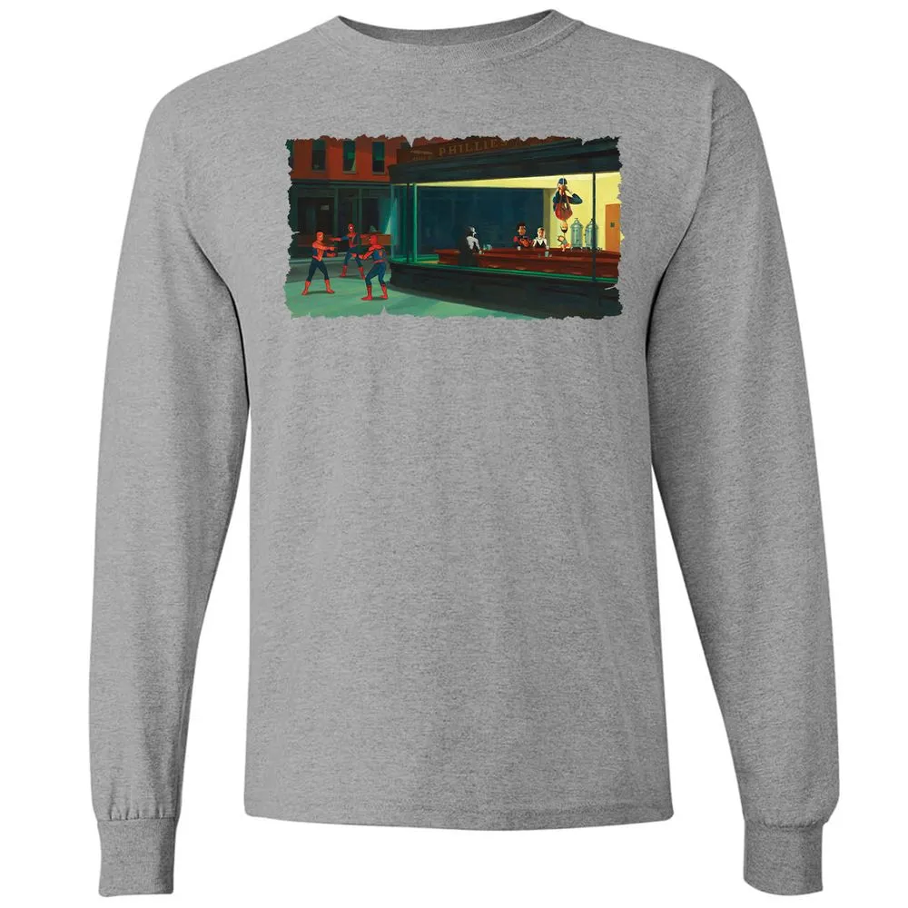Long Sleeve T-Shirt - K7EKEPWV - Graphite Heather - 6