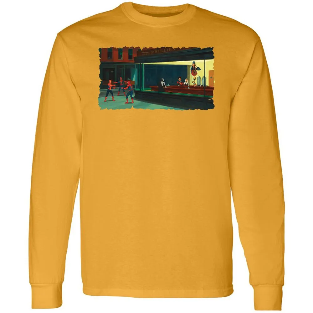 Long Sleeve T-Shirt - K7EKEPWV - Gold - 9