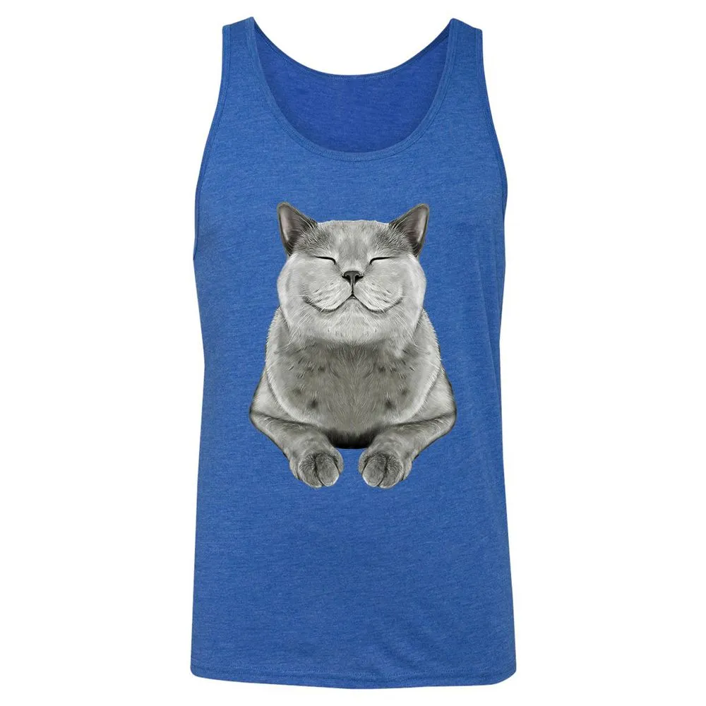 Unisex Jersey Tank - BD175DZA - True Royal Triblend - 12