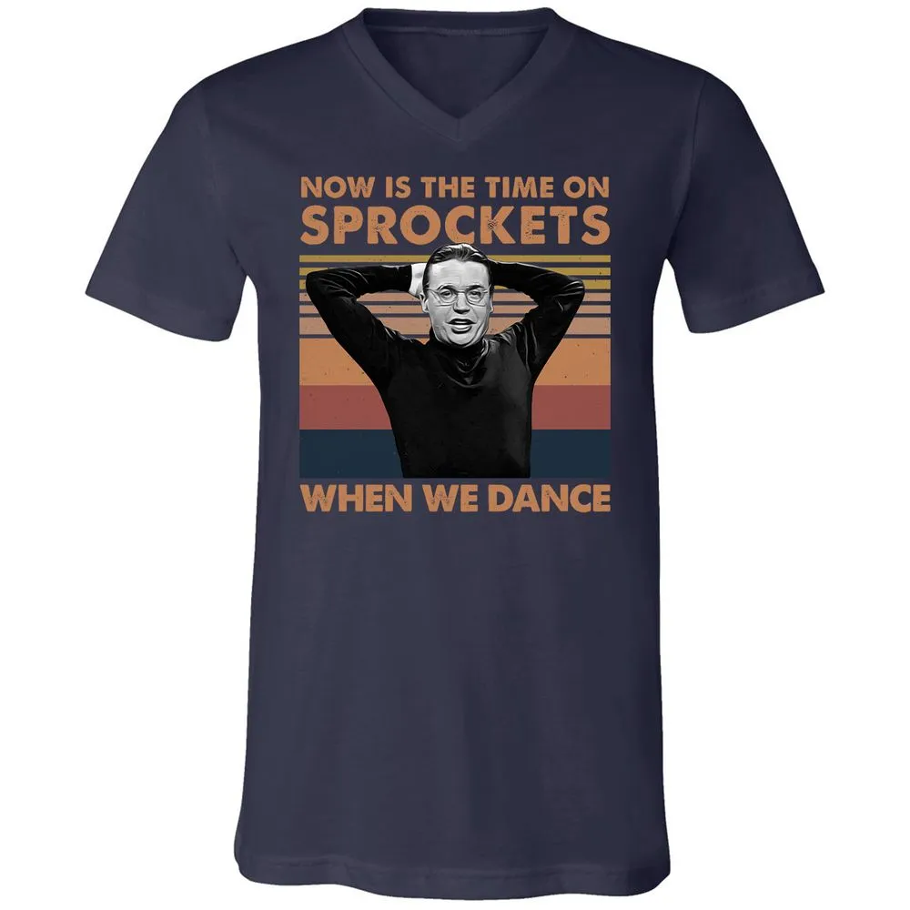 Unisex V-Neck T-Shirt - USE1HNAT - Navy - 2