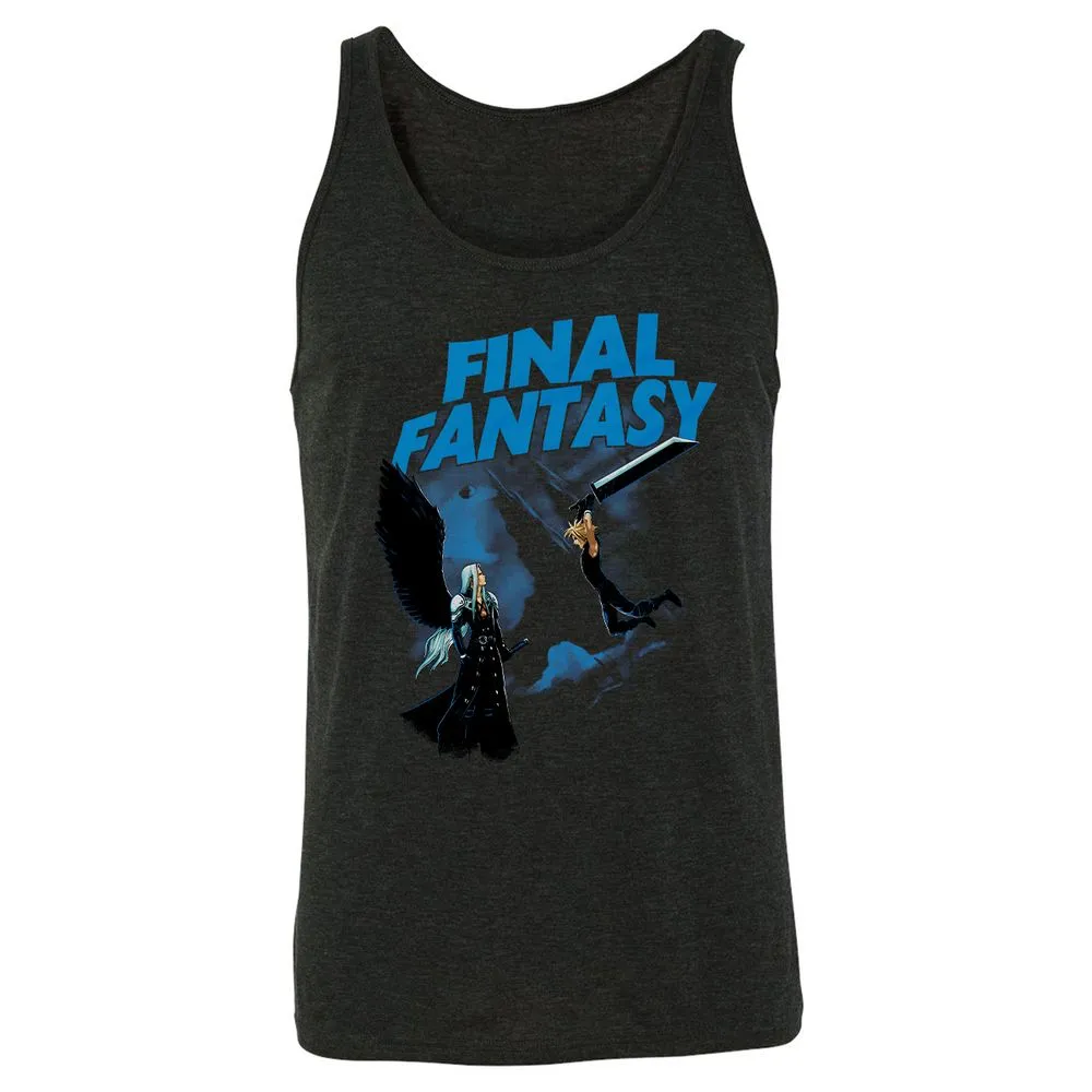 Unisex Jersey Tank - 2XBESK79 - Charcoal Black Triblend - 5