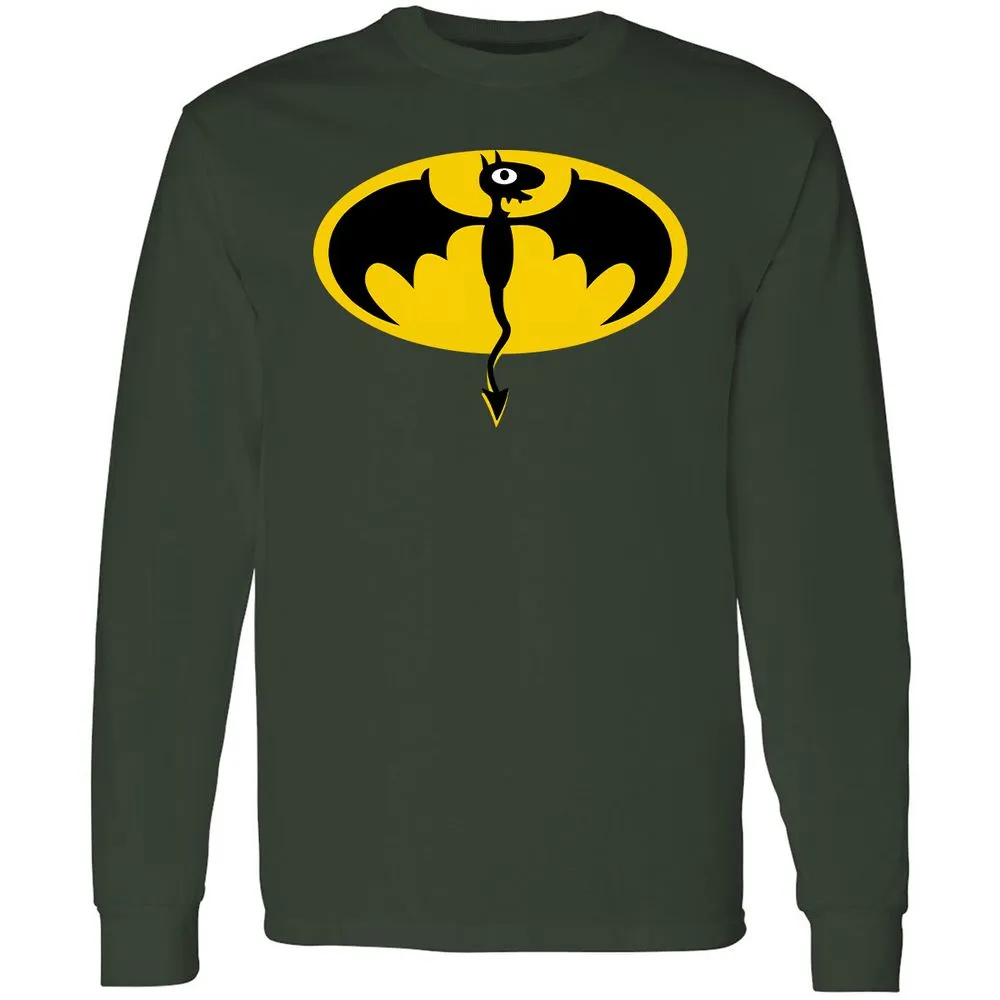 Long Sleeve T-Shirt - U9F4CDBQ - Forest Green - 4