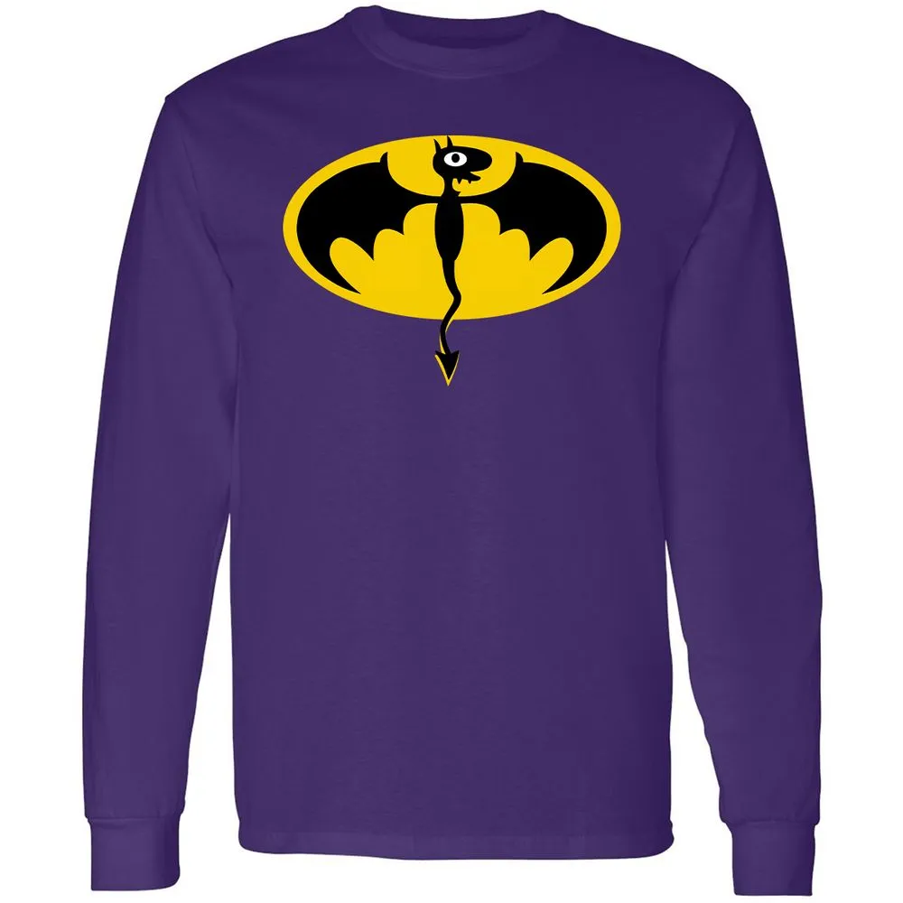 Long Sleeve T-Shirt - U9F4CDBQ - Purple - 13