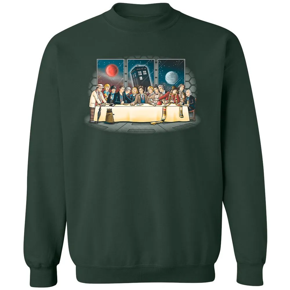 Classic Unisex Sweatshirt - H6LJ7TJY - Forest Green - 4
