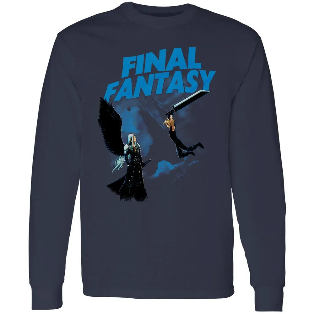 Long Sleeve T-Shirt - C78GQEBX - Navy - 2