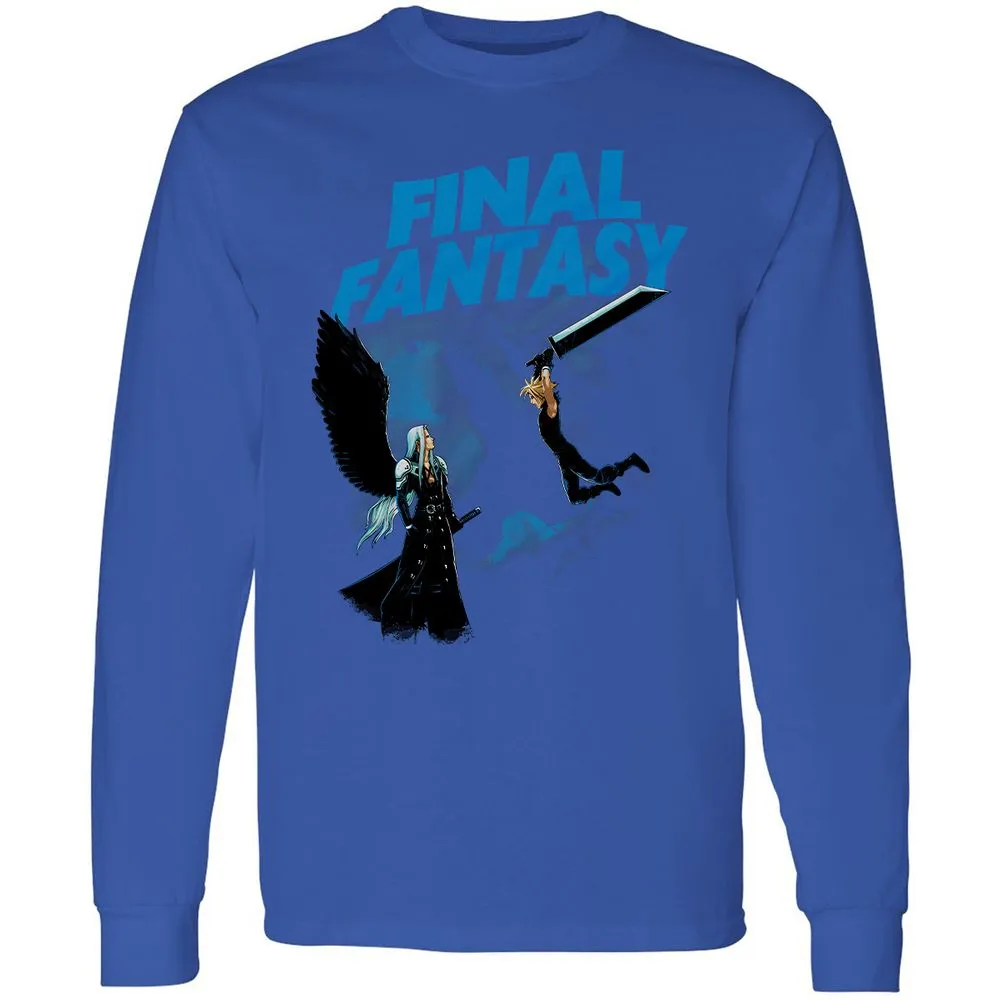 Long Sleeve T-Shirt - C78GQEBX - Royal - 8
