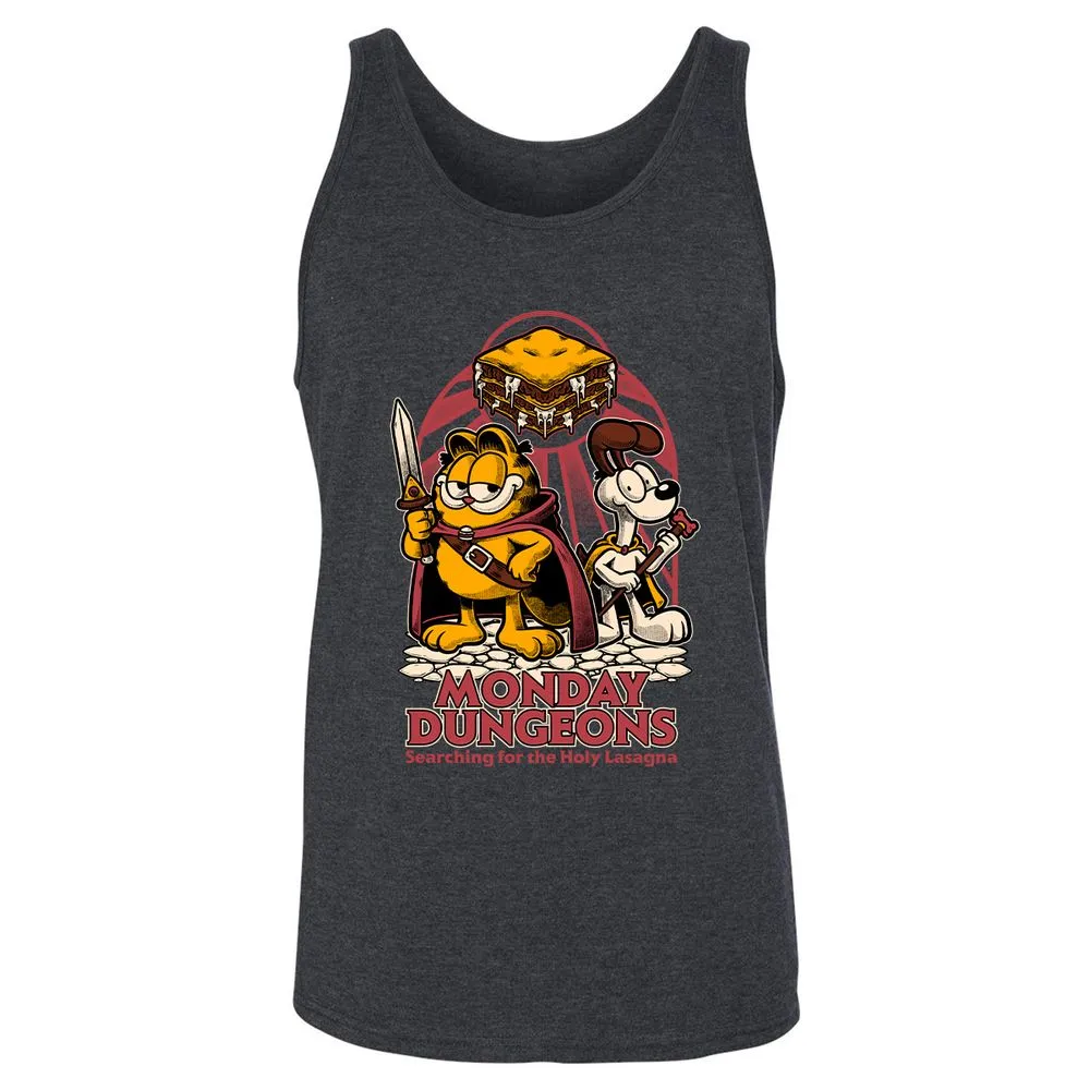 Unisex Jersey Tank - QLRXH6Y2 - Dark Grey Heather - 6