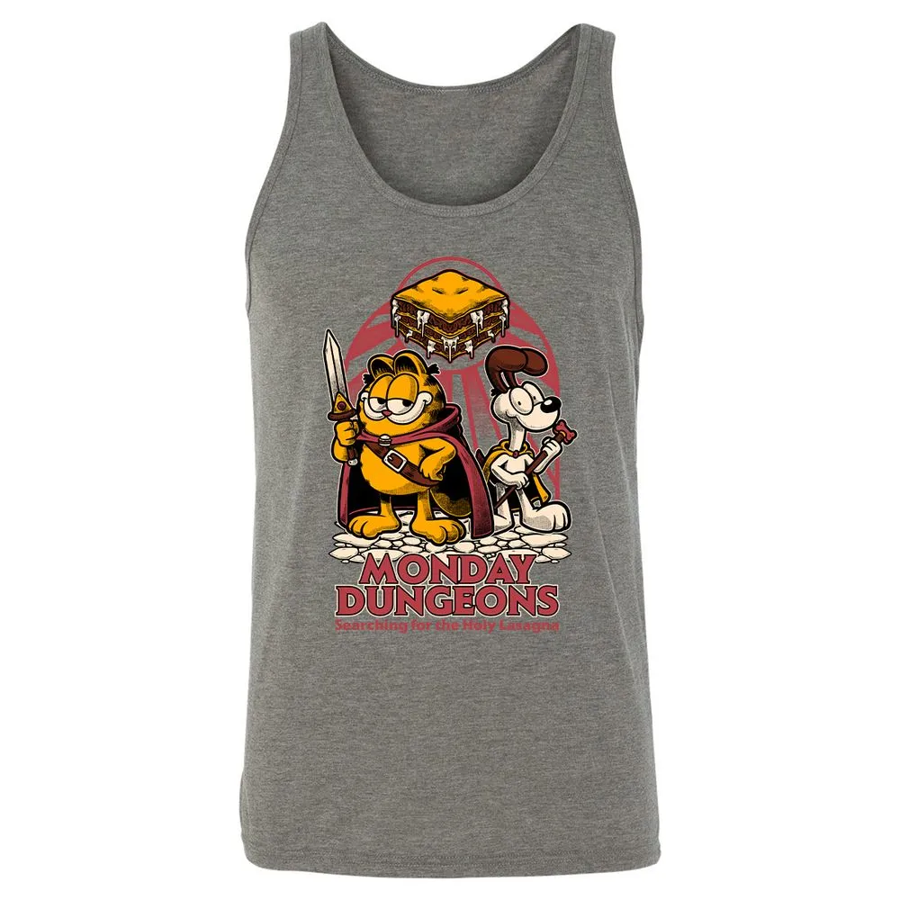 Unisex Jersey Tank - QLRXH6Y2 - Grey Triblend - 8