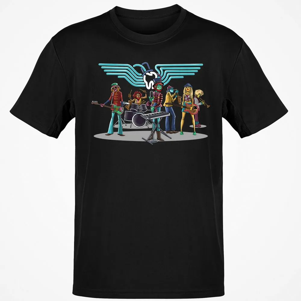 Classic Unisex T-Shirt - 5JUHG6CX - Black - 1