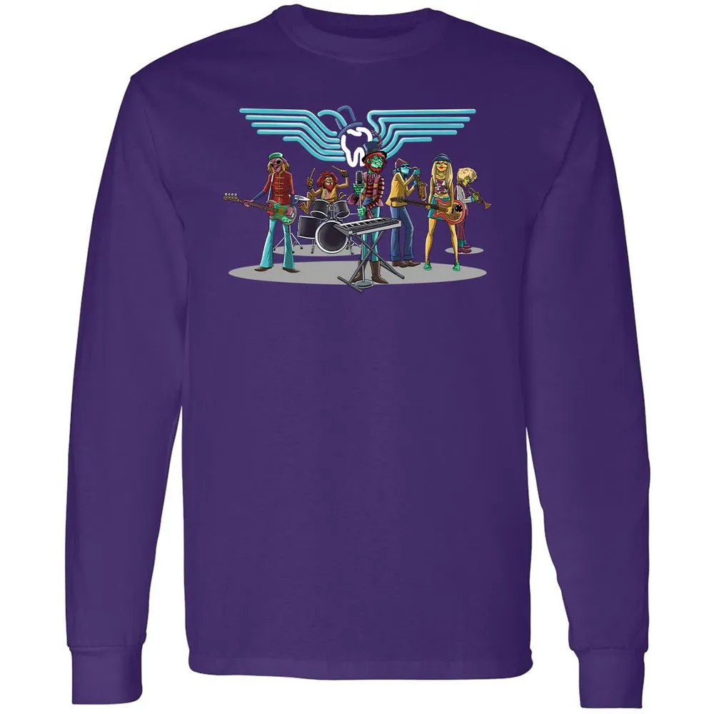 Long Sleeve T-Shirt - F1ZGCY2D - Purple - 13