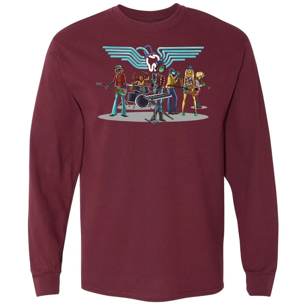 Long Sleeve T-Shirt - F1ZGCY2D - Maroon - 11